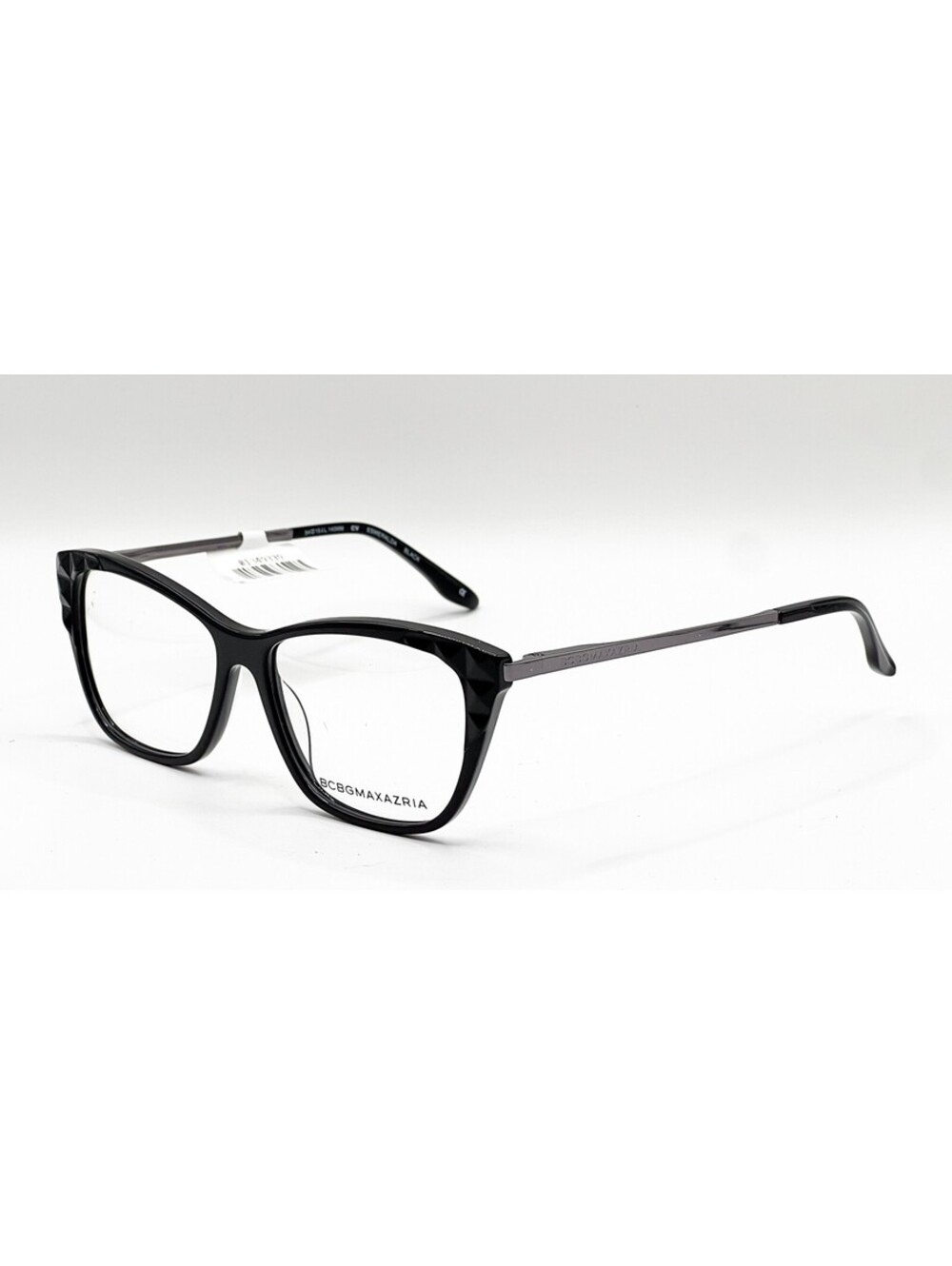 Bcbgmaxazria Esmeralda Black Cat Eye Authentic Eyeglass Frames 54-15